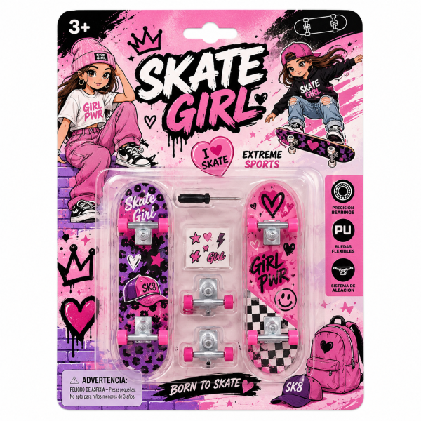 Mini Skate dedos fingerskate