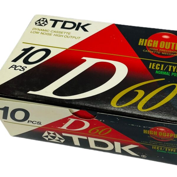 Cassette TDK 60 minutos
