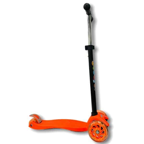 Monopatin Scooter Naranja Fluo  4 Ruedas 2865