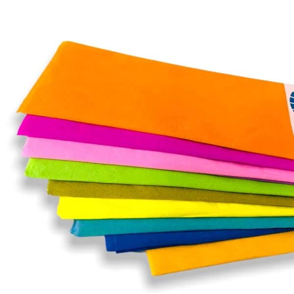 Papel Crepe 10 colores surtidos