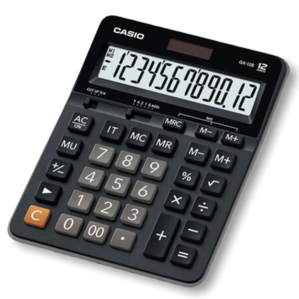 Calculadora Casio GX-12B-BK-W-DC
