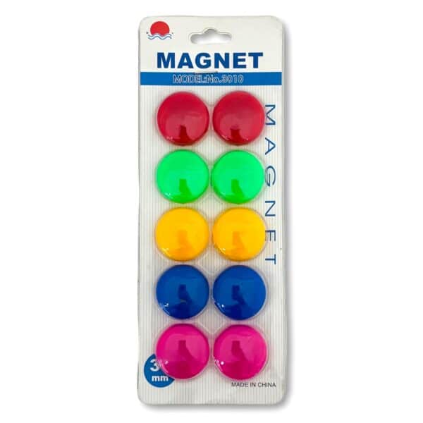 Imanes magnéticos x 10