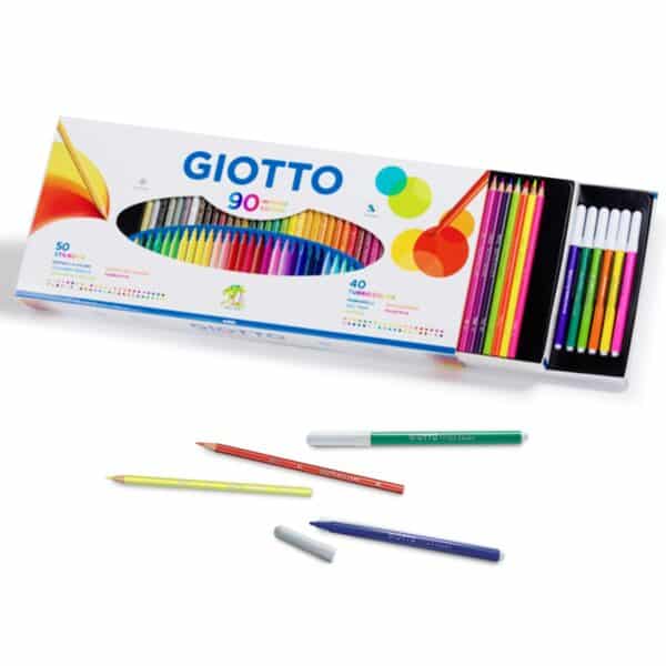 Set Giotto 90 colores Intense 50 stilnovo + 40 marcadores