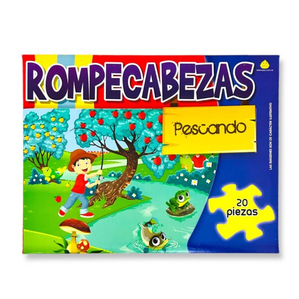 Puzzle Rompecabezas 20 piezas Trazo play