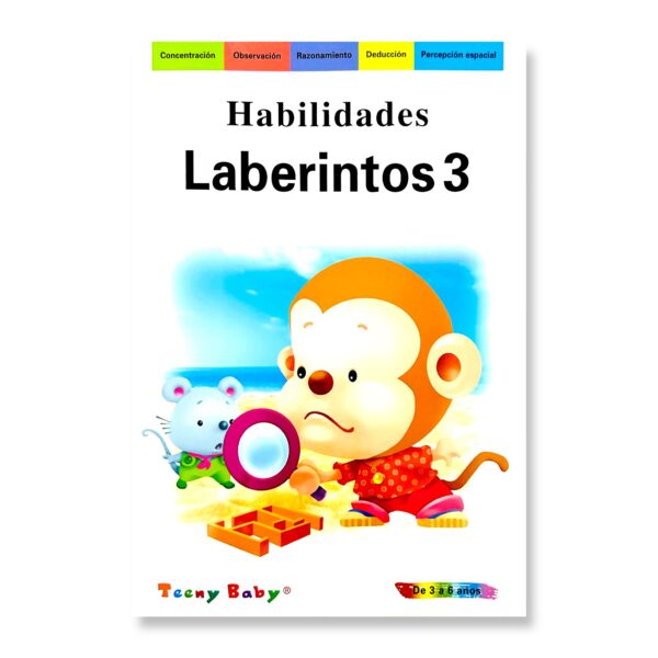 Libro de actividades Laberintos 3 I. JC30-3
