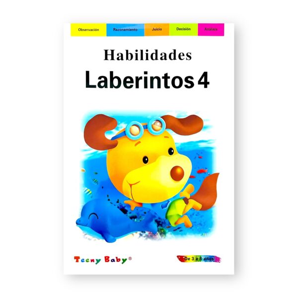 Libro de actividades Laberintos 4 I. JC30-4