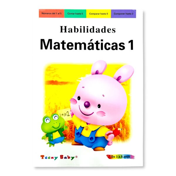 Libro de actividades Matemáticas 1  I. JC40-1
