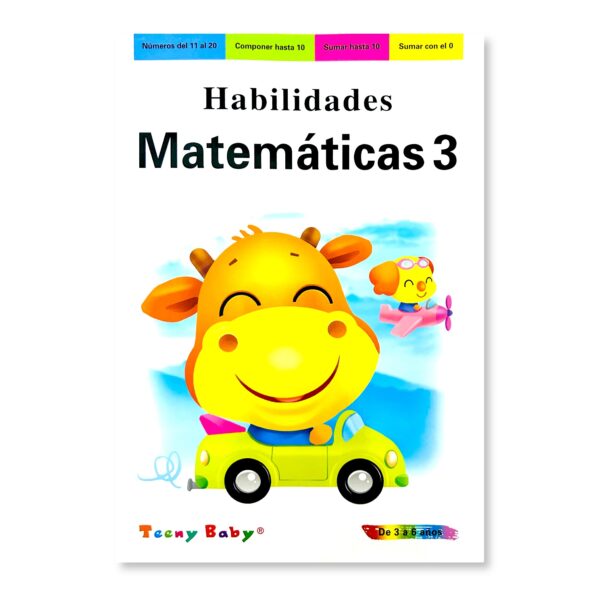 Libro de actividades Matemáticas 3 I. JC40-3