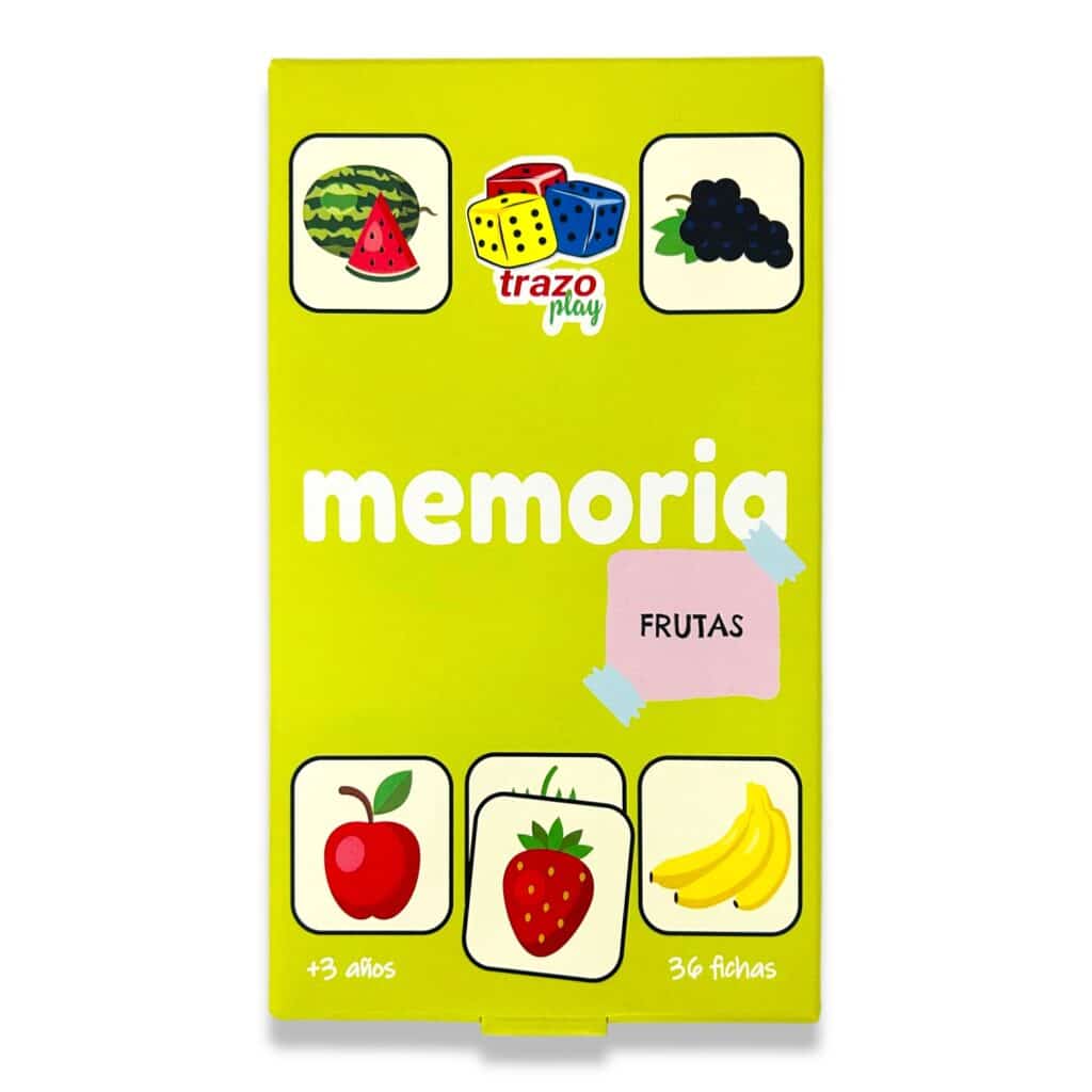 Juego de Memoria Frutas – Casa Dorita