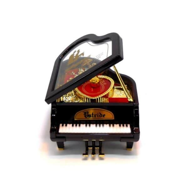 Caja musical Piano negro