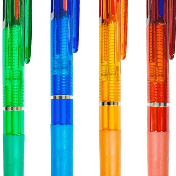 Bolígrafo retráctil 3 colores