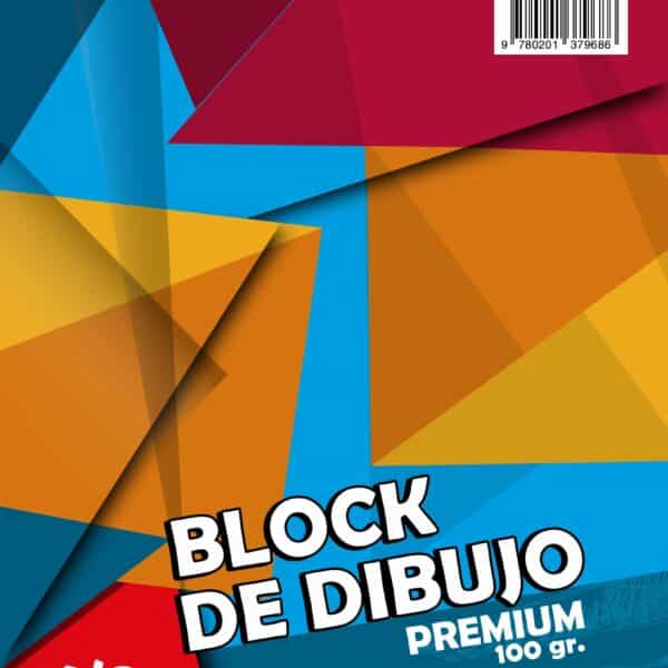 Block dibujo 1/8 Watman TRAZO 100gr Premium