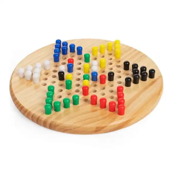 Damas chinas de madera