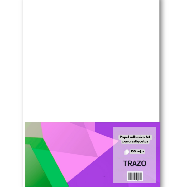 Etiqueta Adhesiva A4 Blanco x 100 hojas