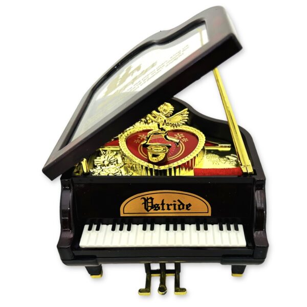 Caja musical Alhajero Piano de cola negro