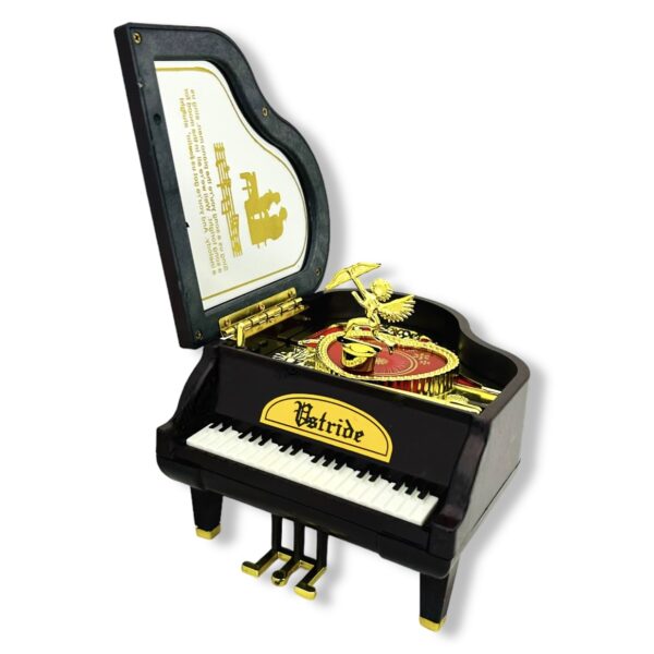 Caja musical Alhajero Piano de cola negro