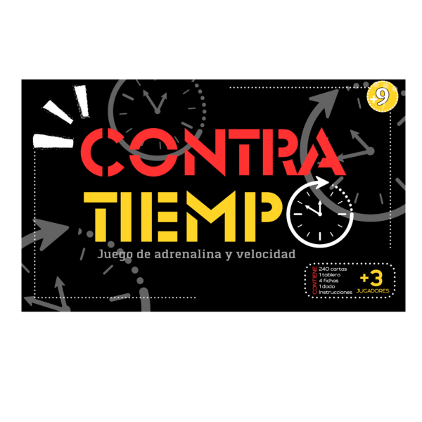 Contra tiempo juego de mesa Trazo