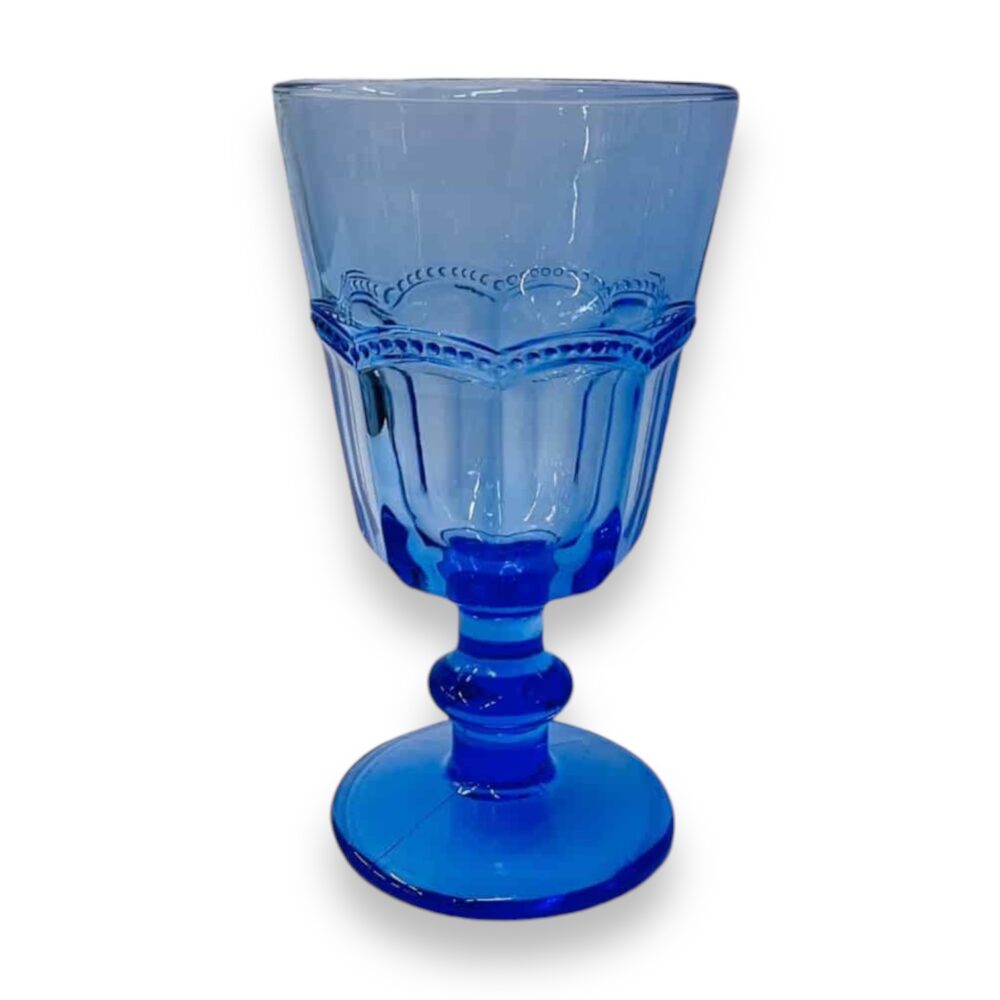 Copa color vidrio labrado vintage – Casa Dorita