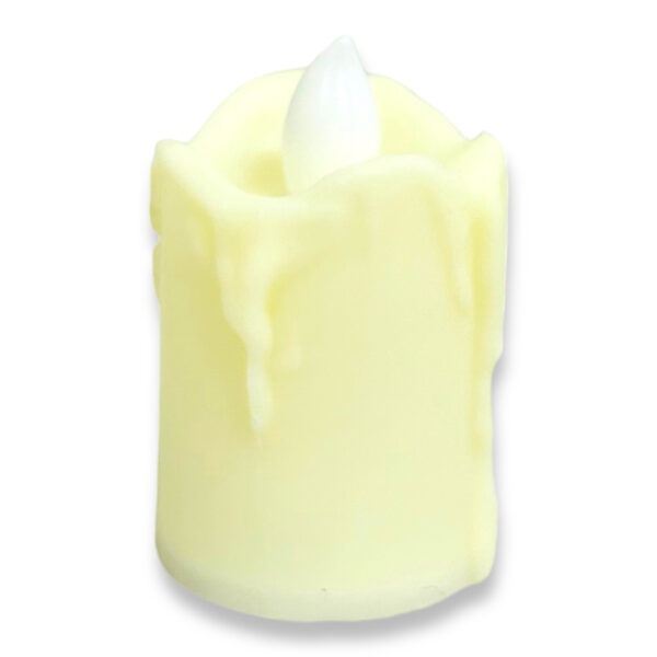 Vela LED a pila – Beige