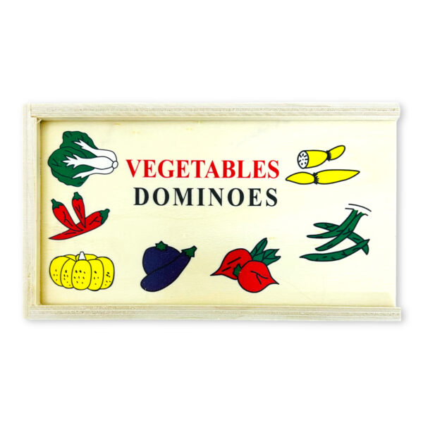 Dominó Fruits madera 002 – Vegetales