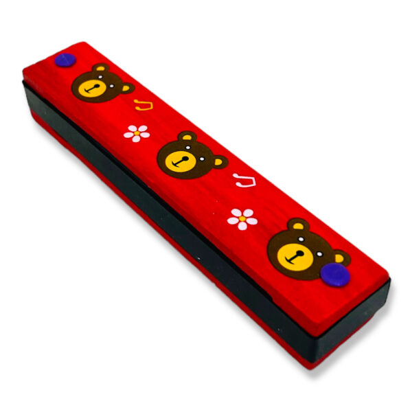 Armónica Infantil de madera I. RM 256 – Rojo