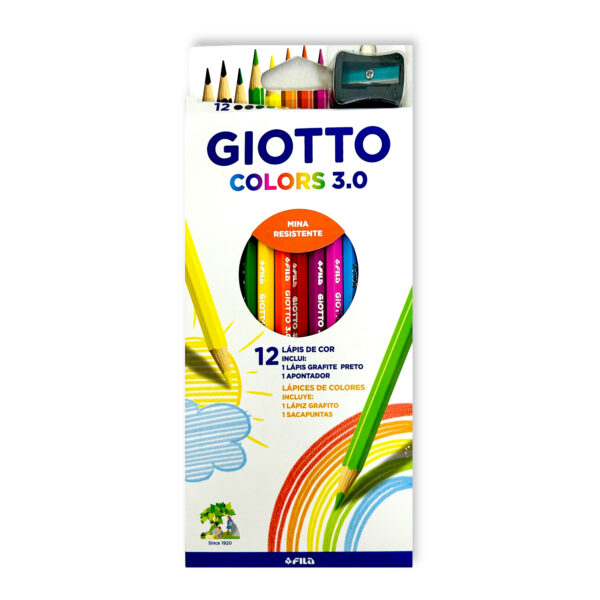 Lapices de colores Giotto x 12 Stilnovo