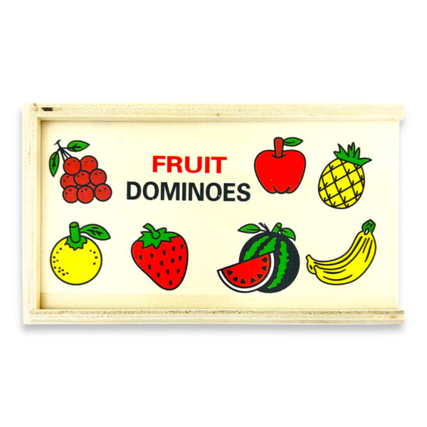 Dominó Fruits madera 002 – Frutas