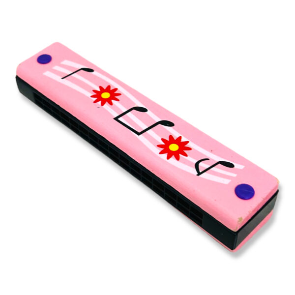 Armónica Infantil de madera I. RM 256 – Rosa