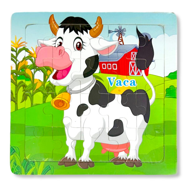 Puzzle animales I. RM 238 – Vaca