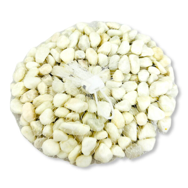 Piedras decorativas blancas 500g I. RM 340