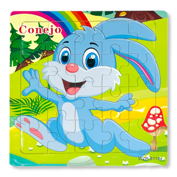 Puzzle animales I. RM 238 – Conejo