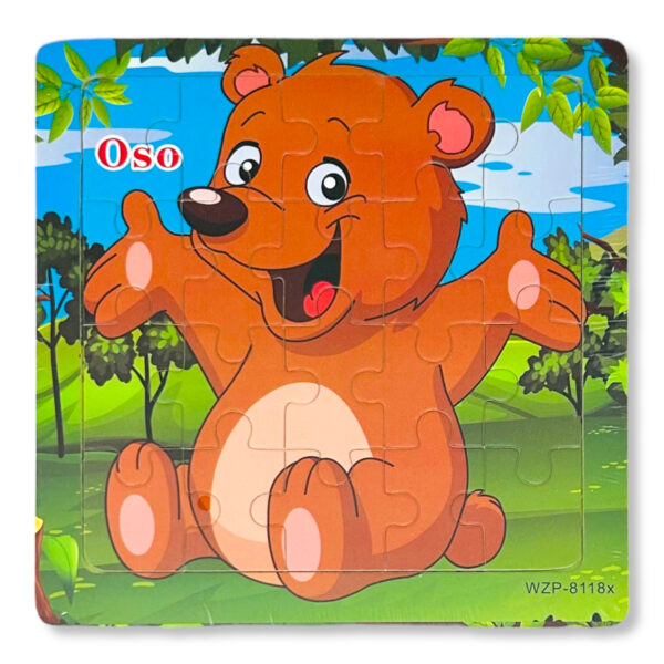 Puzzle animales I. RM 238 – Oso
