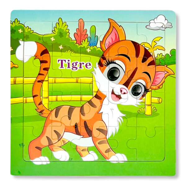 Puzzle animales I. RM 238 – Tigre