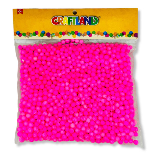 Pelotas de telgopor 9 g I. RM 292 – Fucsia