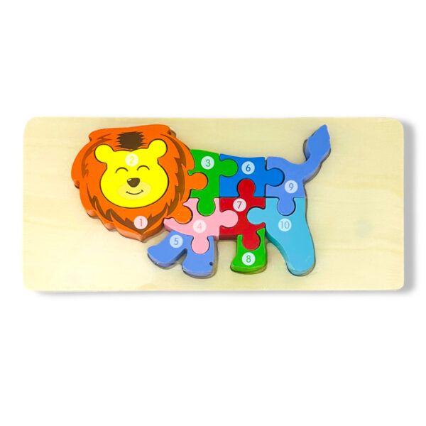 Puzzle encastre de madera I. RM 237 – León