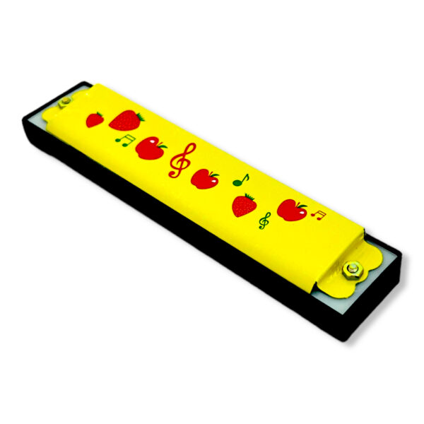 Armónica Infantil metálica I. RM 255 – Amarillo
