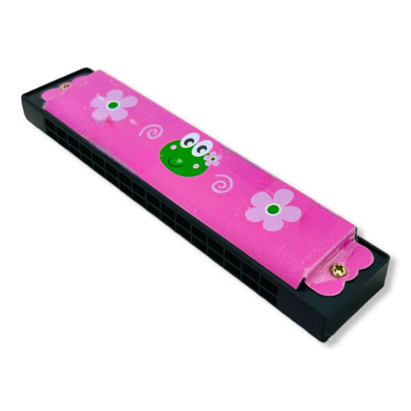 Armónica Infantil metálica I. RM 255 – Rosa