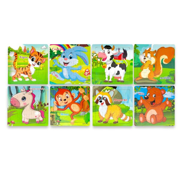 Puzzle animales I. RM 238