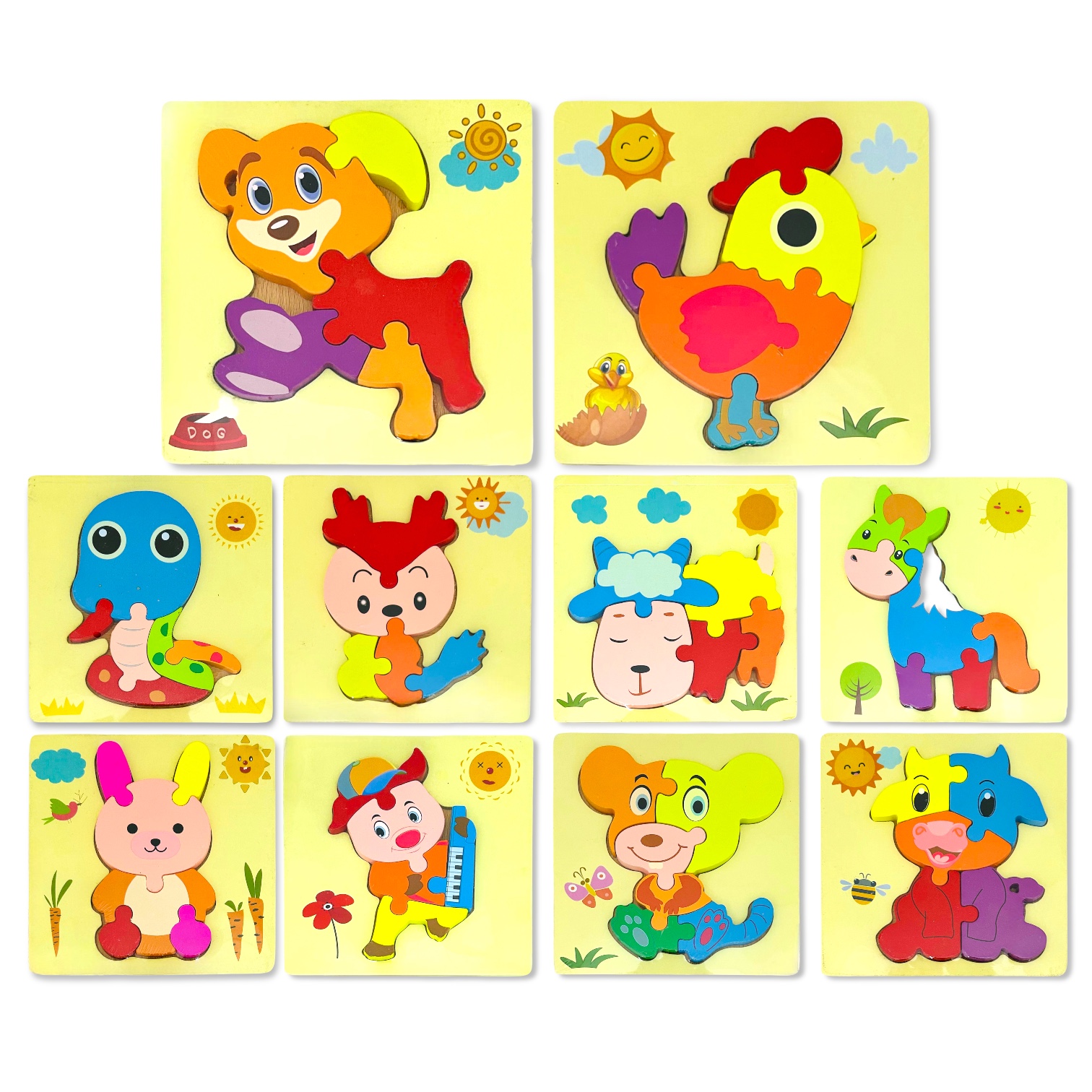 Puzzle animales I. RM 249
