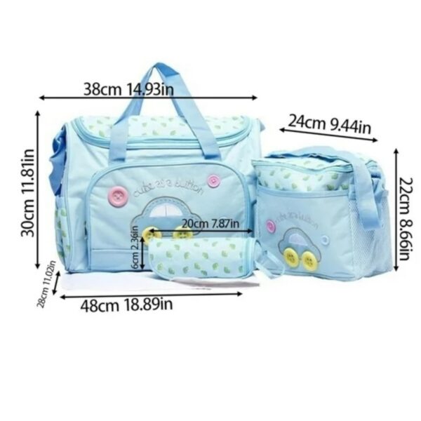 Bolso maternal 4 pc item. 342