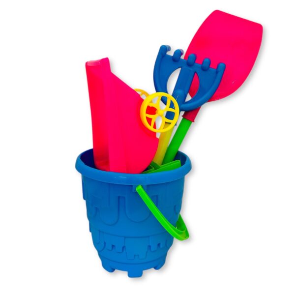 Balde playa set 50 cm – Celeste