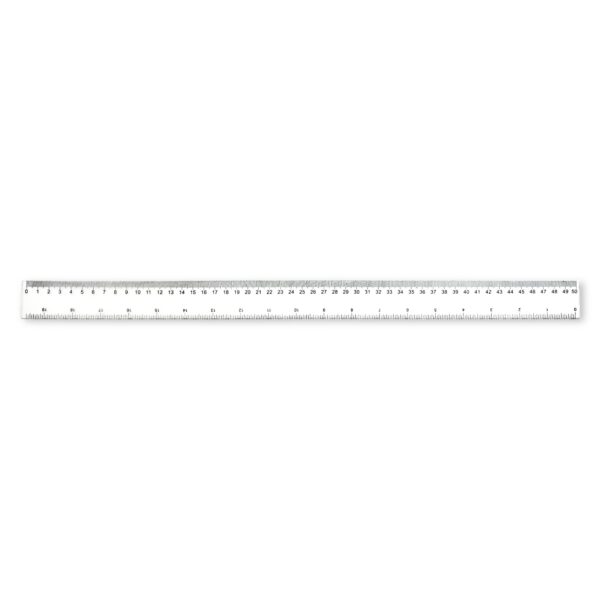 Regla 50 cm acrílico resistente