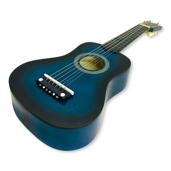 Guitarra de madera infantil 21″ – Azul