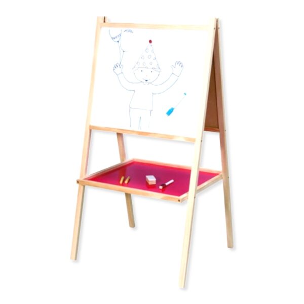 Pizarra infantil con pie 100cm x 46 cm