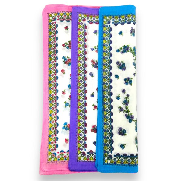 Pañuelo estampado fantasía x 10