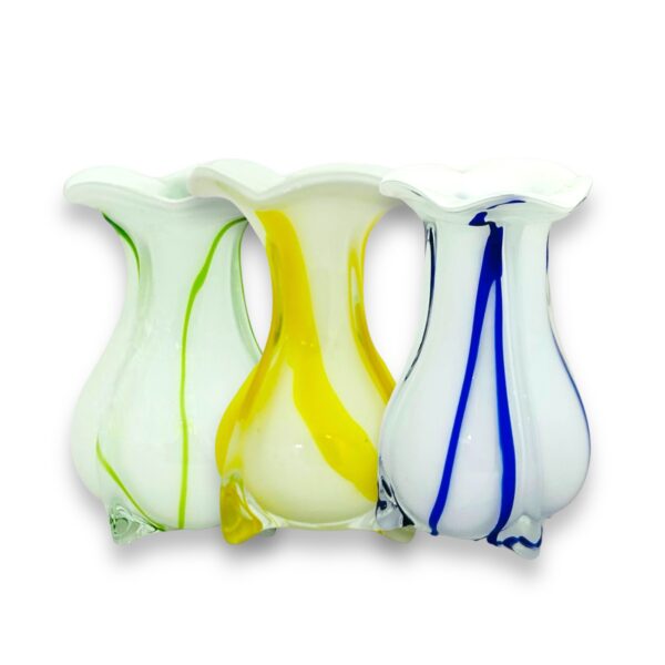 Florero de vidrio de mesa