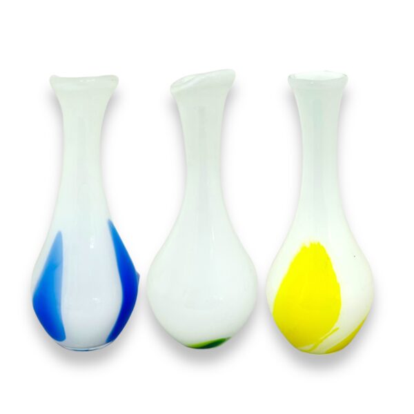 Florero de vidrio fino