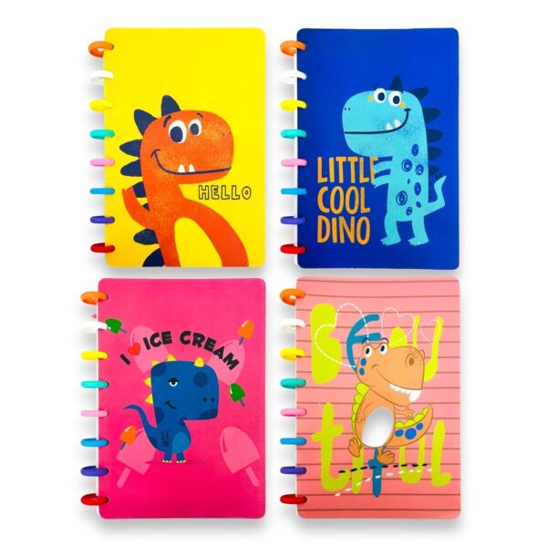 Cuaderno Inteligente A5 Espiral Dino