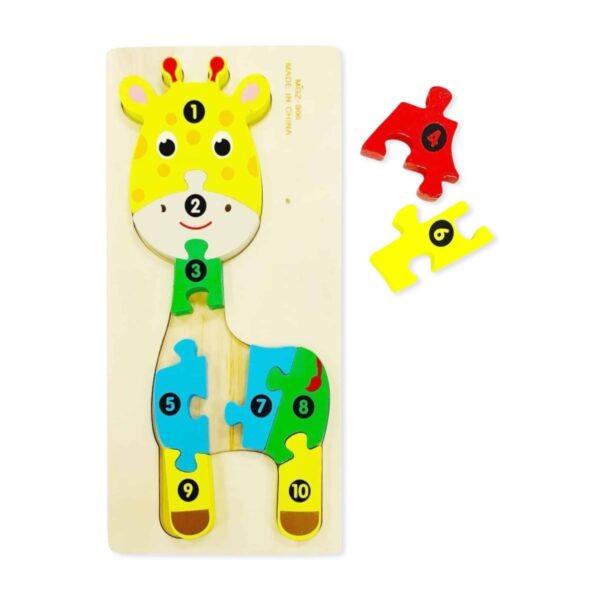 Puzzle Jirafa Madera i.075