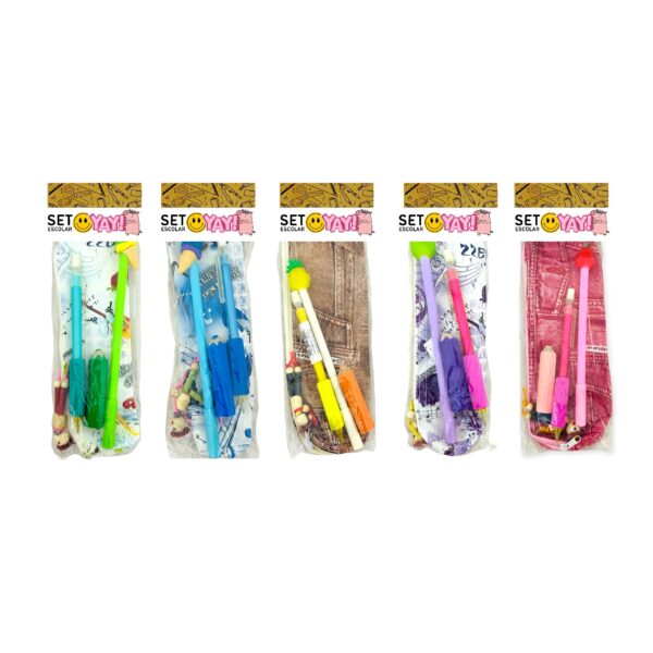 Set papelería YAY